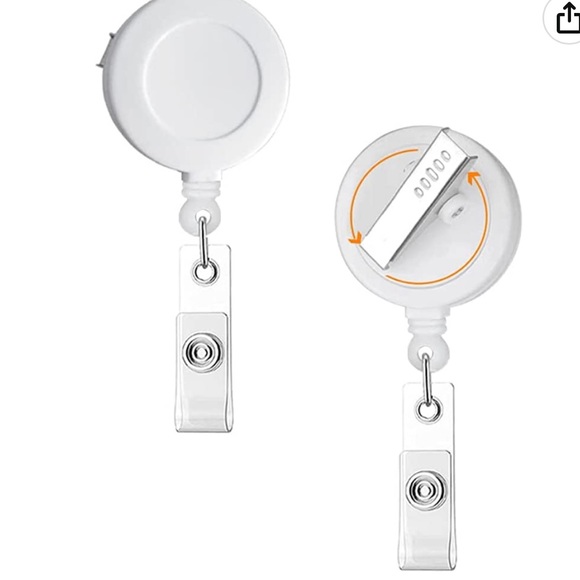 Retractable ID Name Badge Holder reel White w
Alligator Swivel Clip 4th of July - Picture 5 of 9